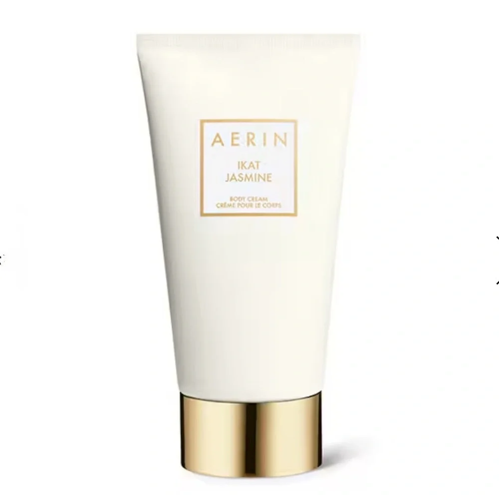 AERIN Ikat Jasmine Body Cream - White and Gold with Blue Accents 150ml